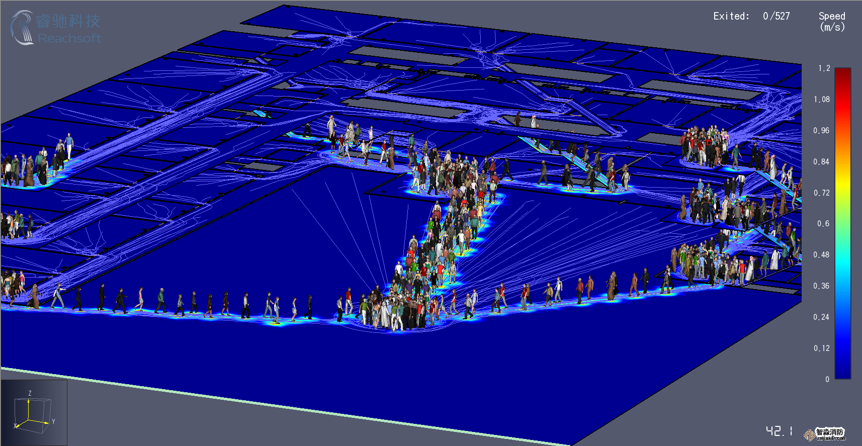 佛山消防安全評估佛山人員疏散能力模擬分析軟件Pathfinder11 佛山消防安全評估佛山人員疏散能力模擬分析軟件Pathfinder11