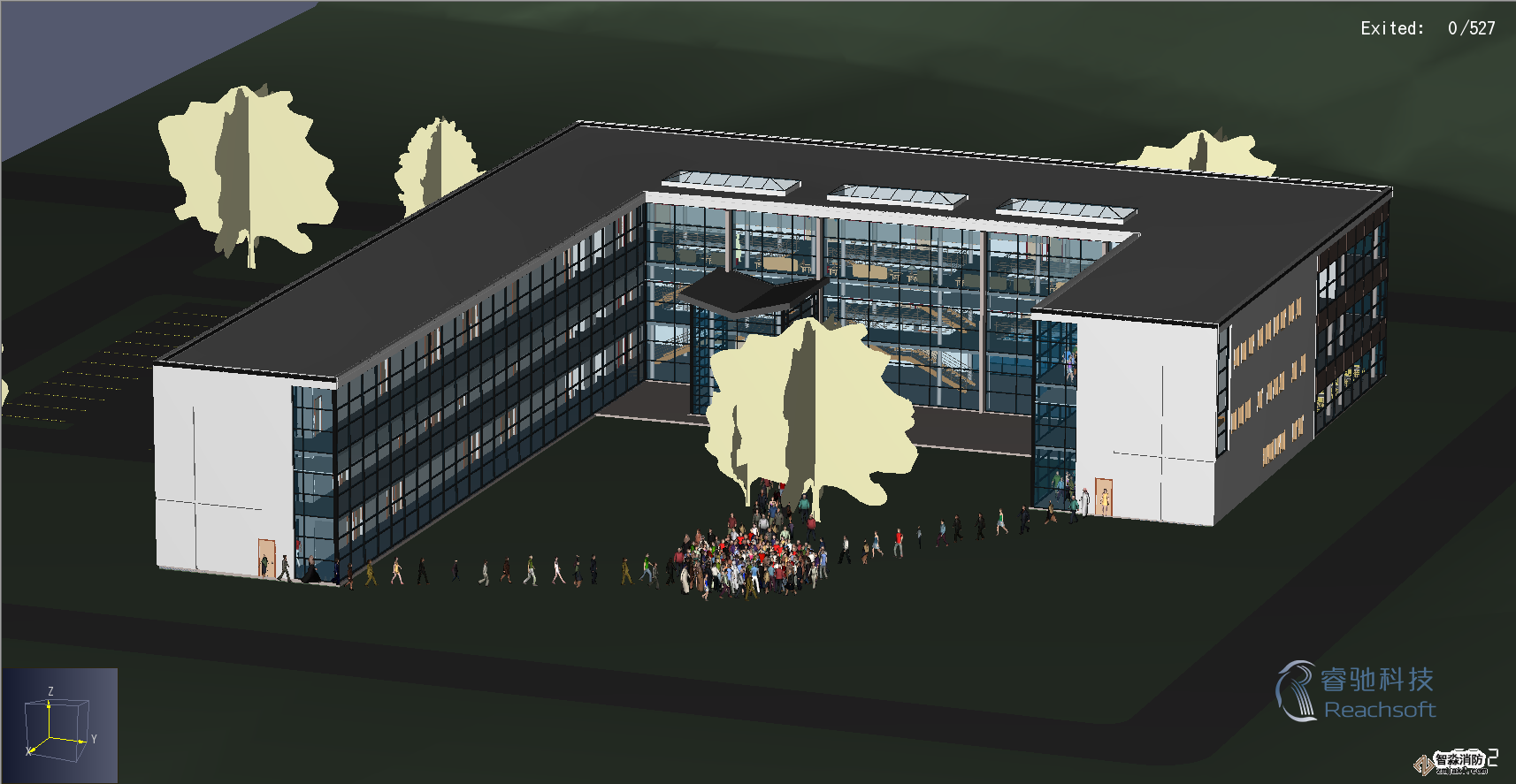 佛山消防安全評估佛山人員疏散能力模擬分析軟件Pathfinder9 佛山消防安全評估佛山人員疏散能力模擬分析軟件Pathfinder9